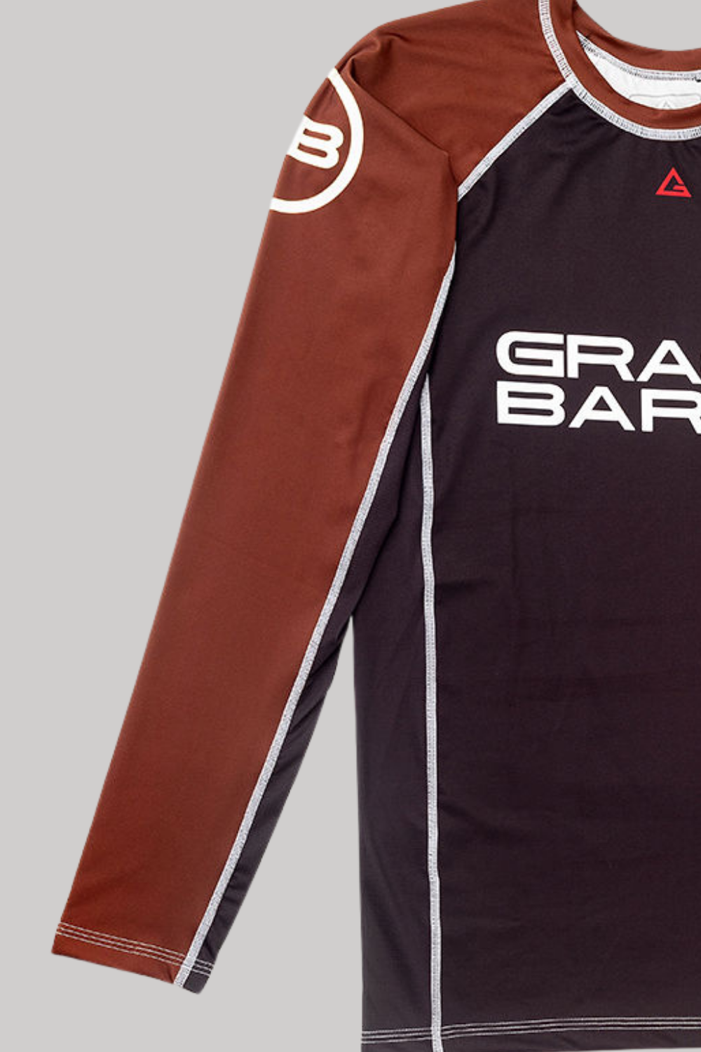 Rashguard Ranqueada M/L Lutador - Marrom