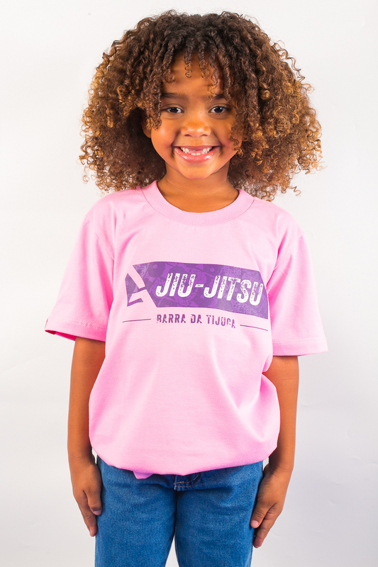 Camiseta Barra da Tijuca Infantil - Rosa