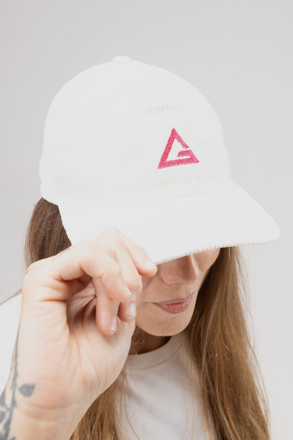 Boné de Veludo Legacy - Branco