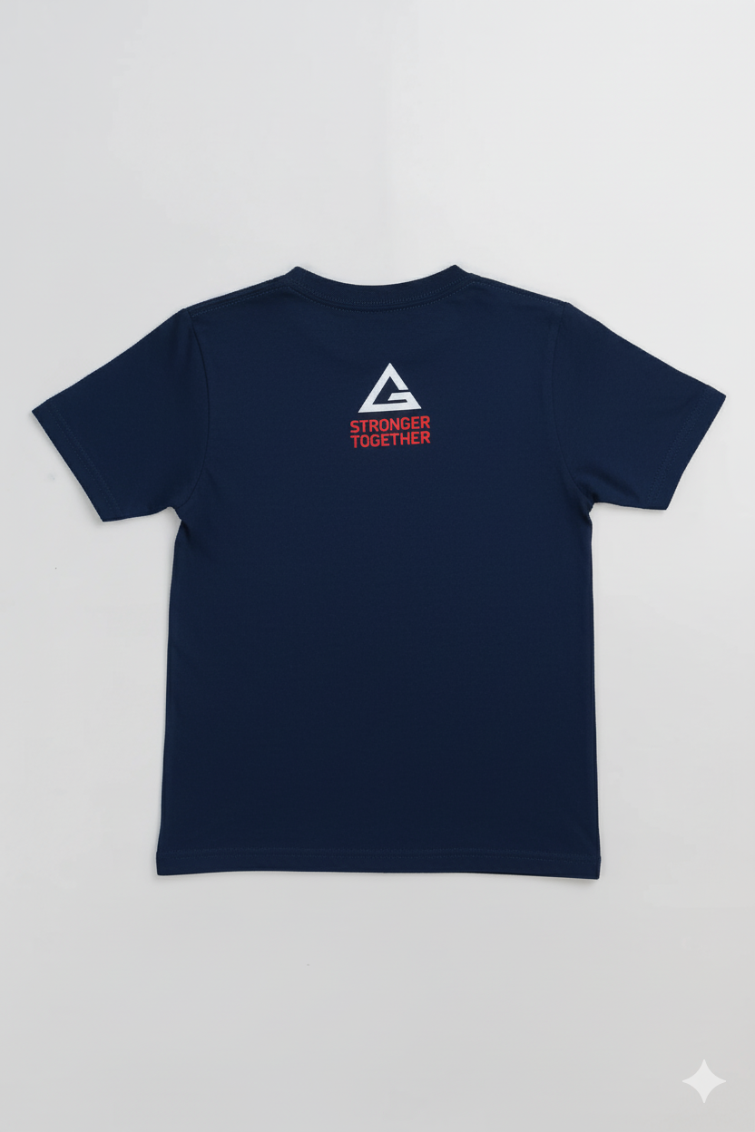 Camiseta Infantil Legado BRA V3 - Azul