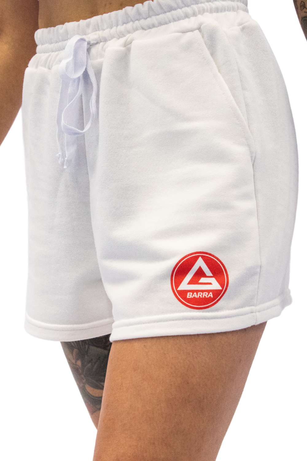 Short Feminino Red Shield - Branco