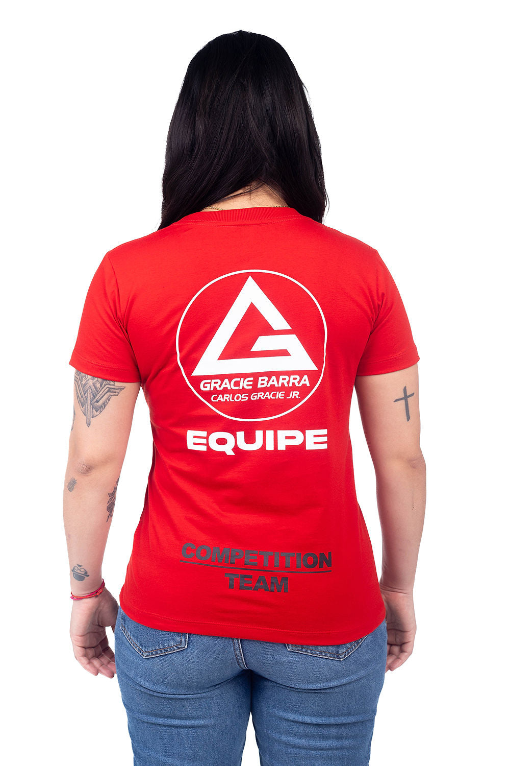 Camiseta Feminina GB Comp Team - Vermelha