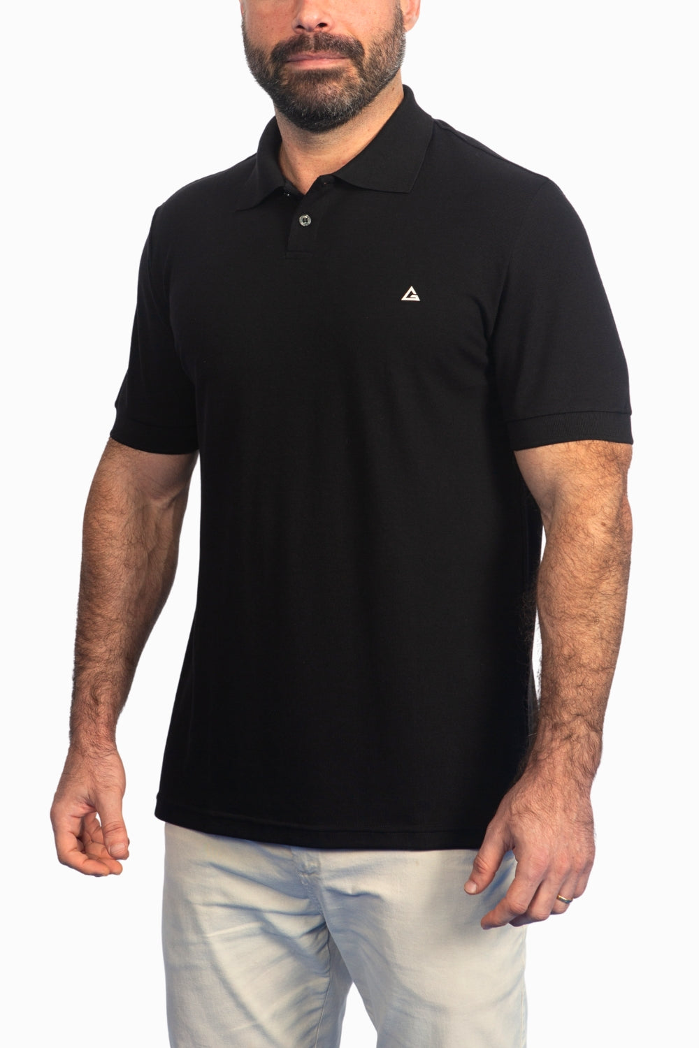 Polo Pima Piquet - Preta