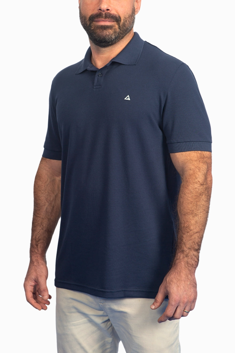 Polo Pima Piquet - Azul