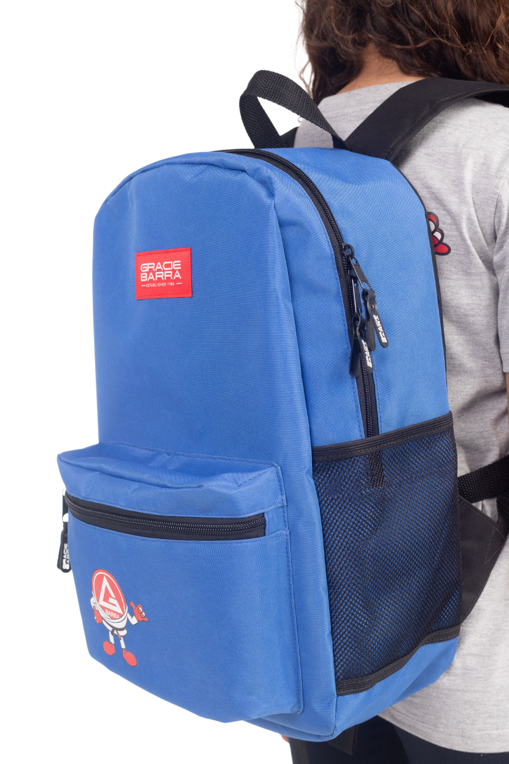 Mochila Barrinha Infantil - Azul