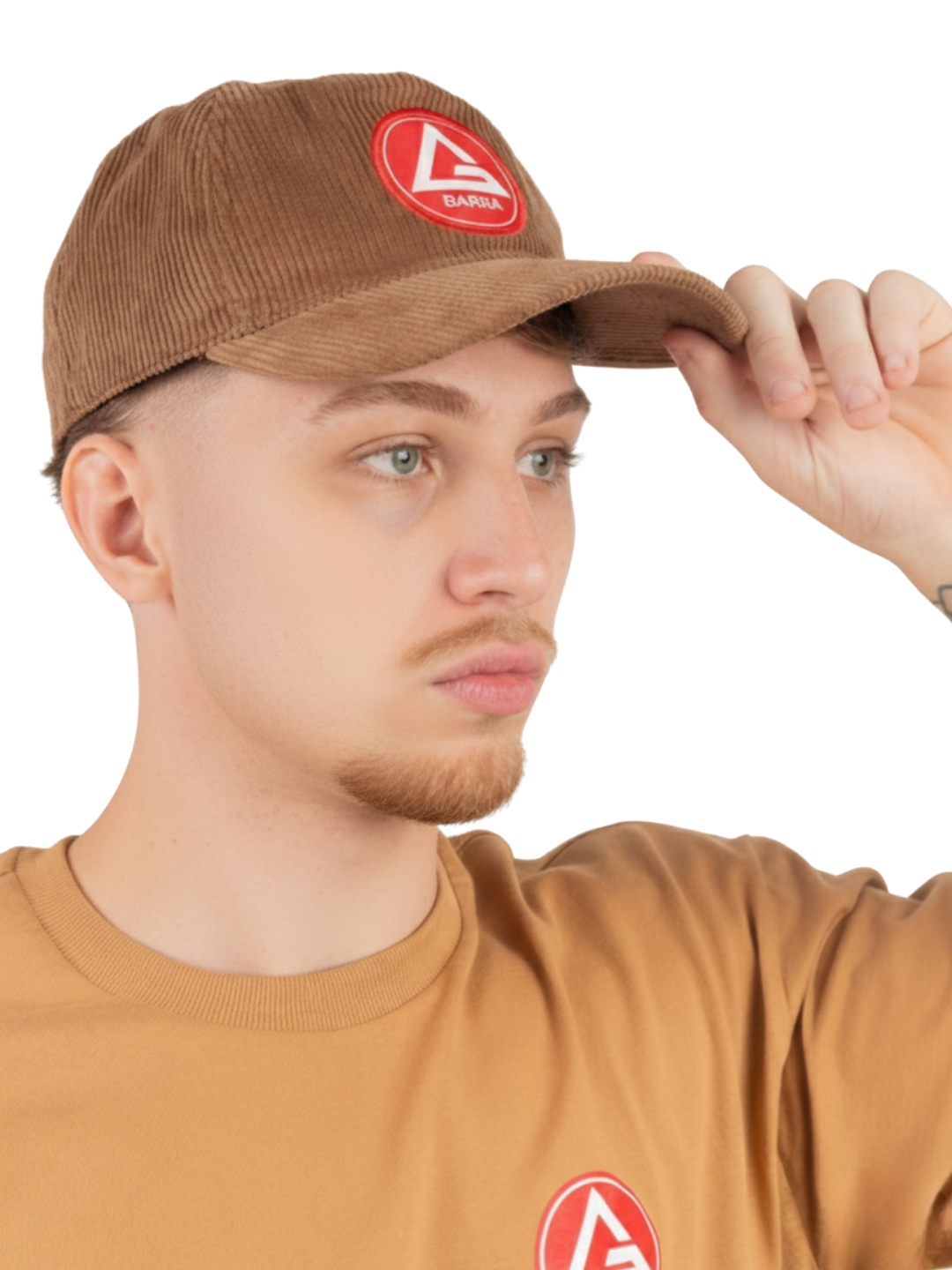 Boné de Veludo Red Shield Elite - Bege