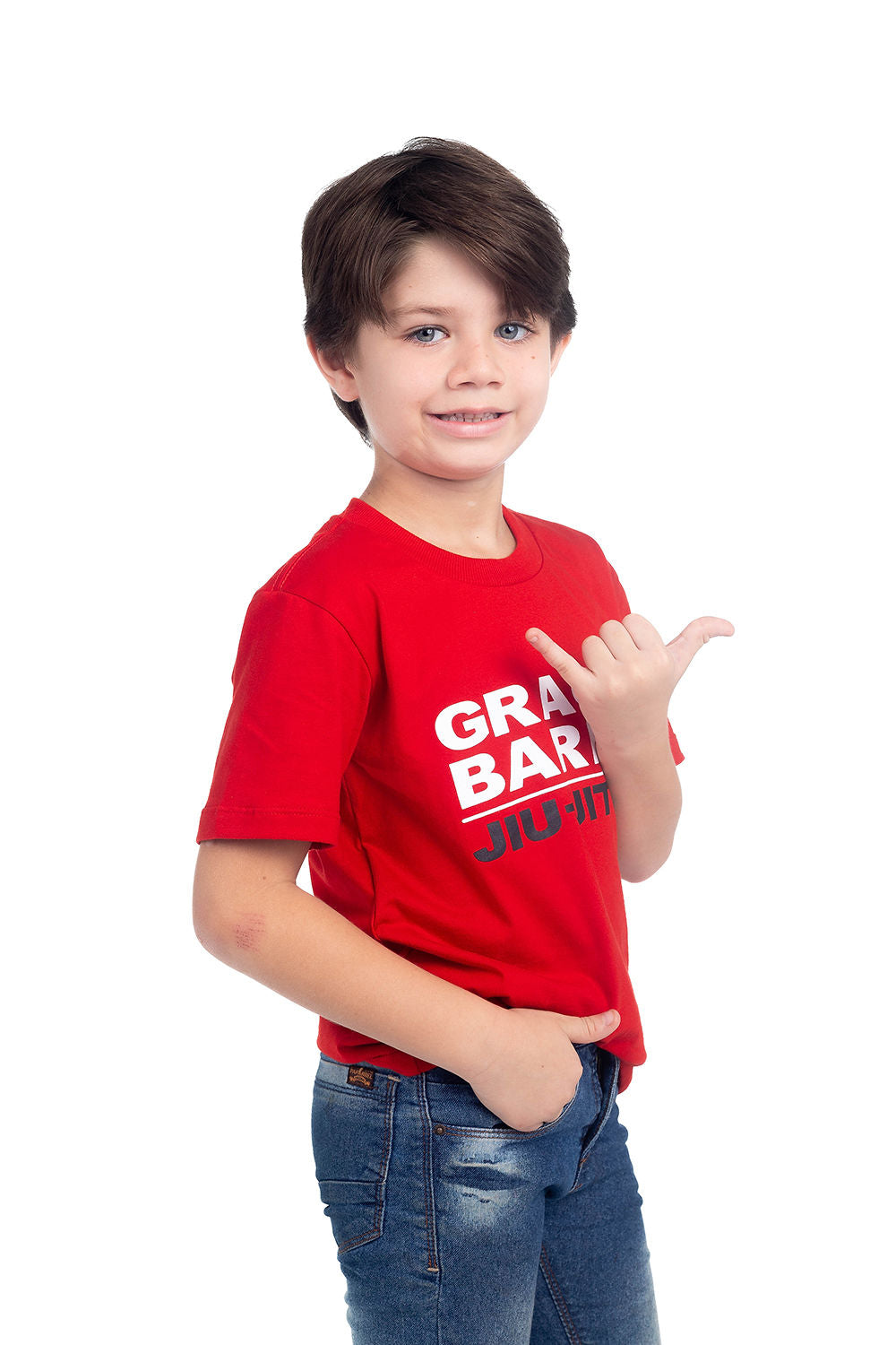 Camiseta Infantil GB Comp Team - Vermelha