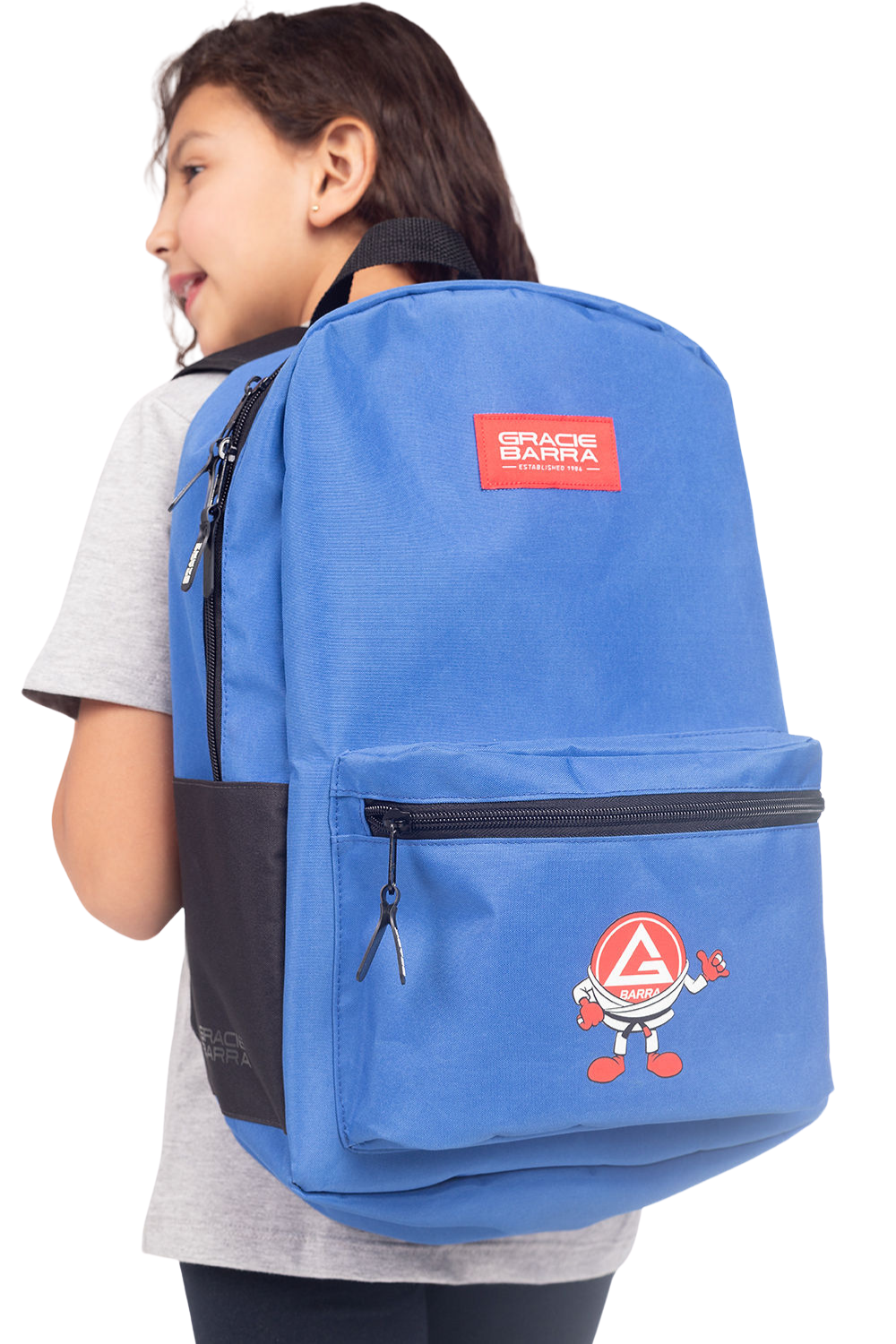 Mochila Barrinha Infantil - Azul