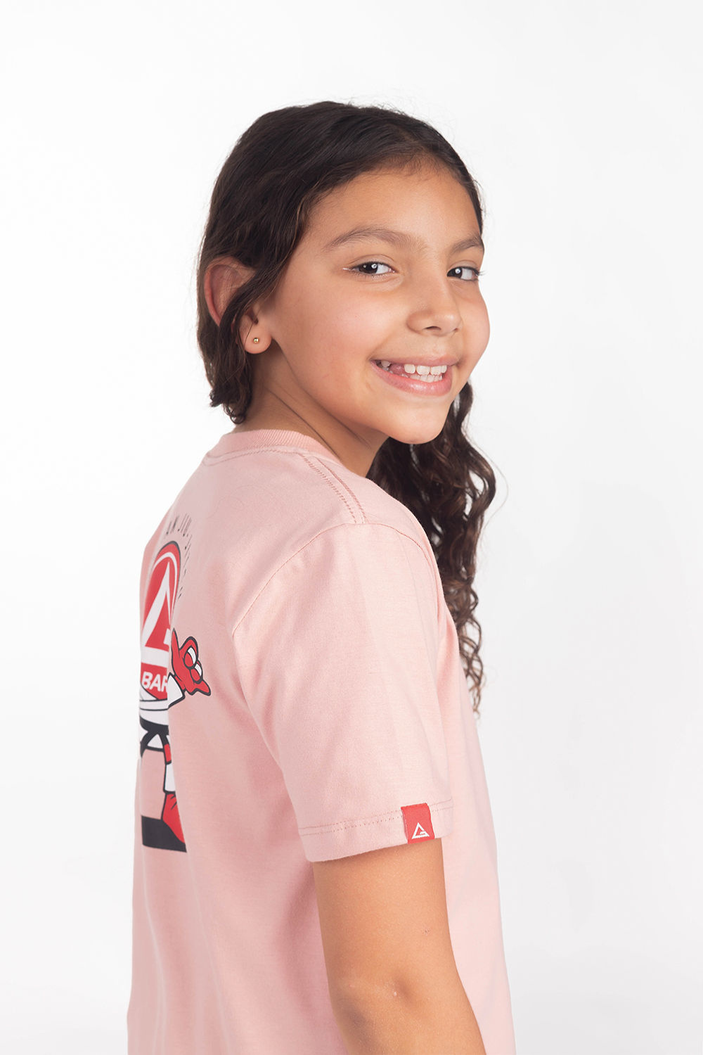 Camiseta Barrinha Infantil - Rosa