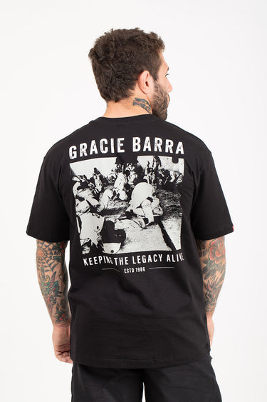 Camiseta Boxy Rio Roots Masculina - Preta