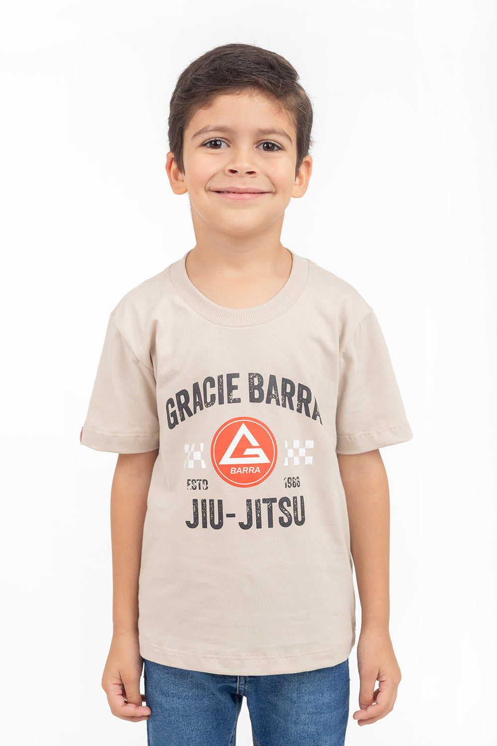 Camiseta Infantil Ready Set Roll - Bege