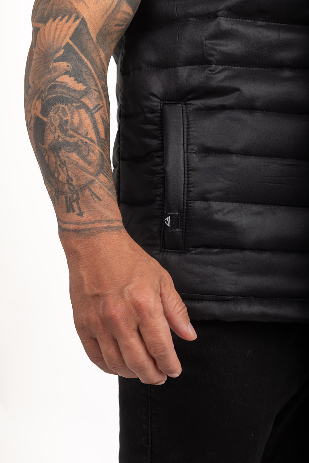 Colete Puffer Tech Flow - Preto