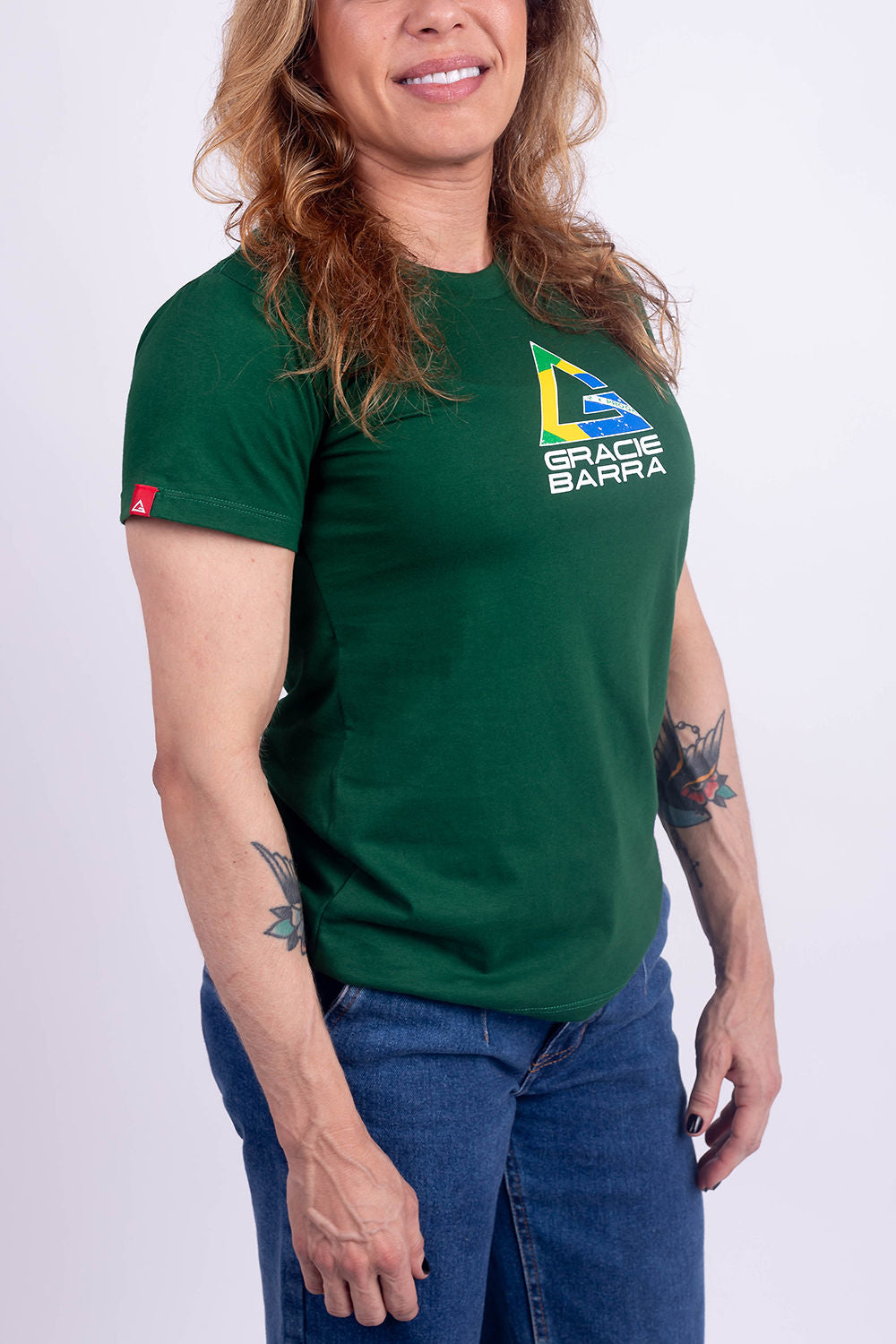 Camiseta Legado Bra Feminina - Verde