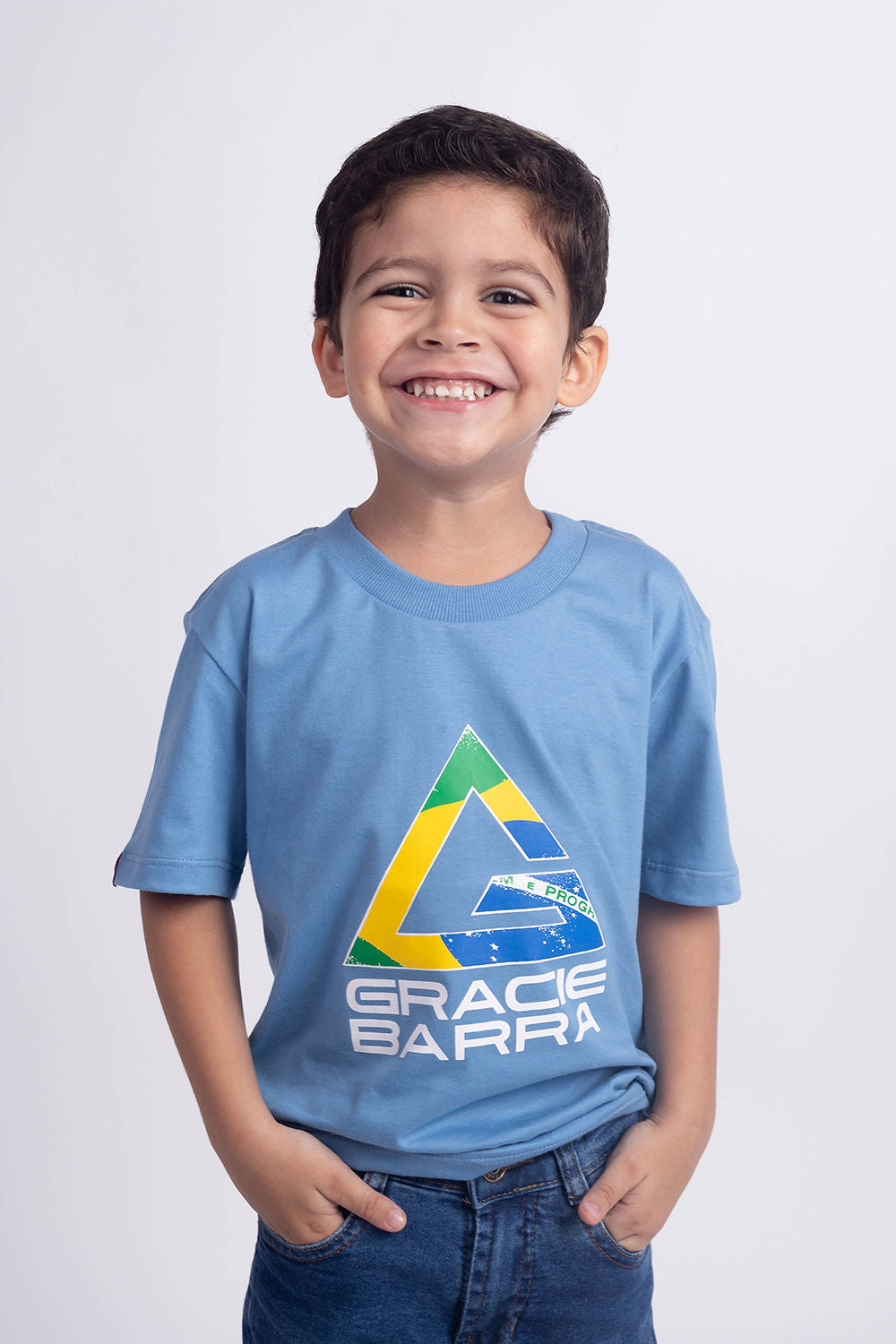 Camiseta Legado Bra Infantil - Azul