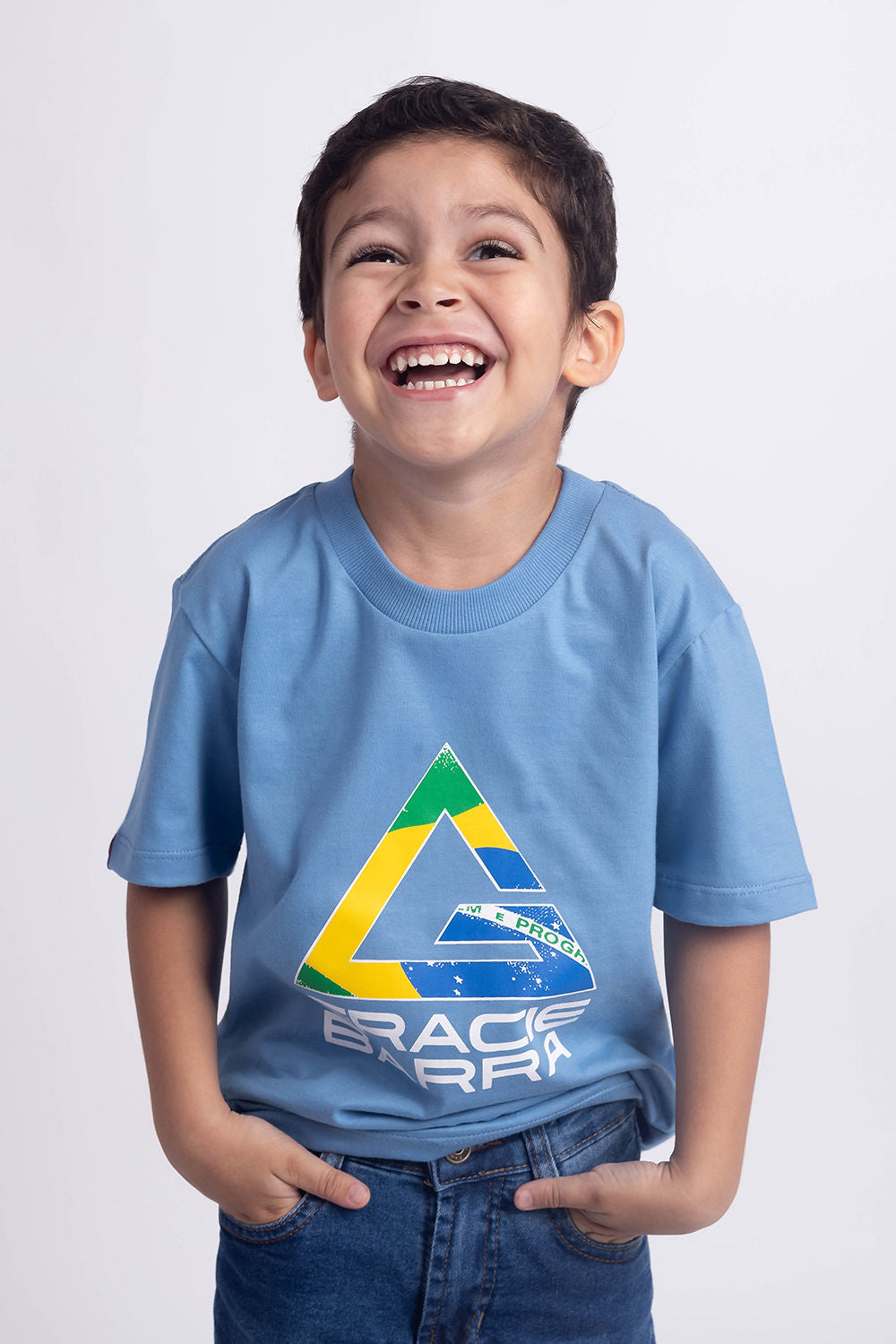 Camiseta Legado Bra Infantil - Azul