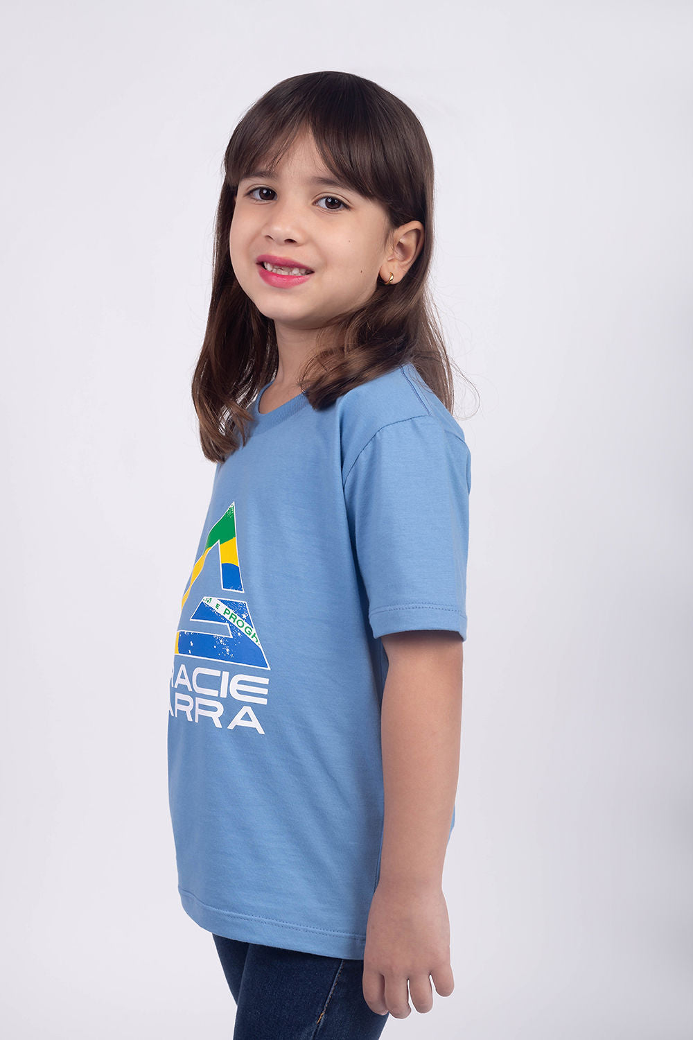 Camiseta Legado Bra Infantil - Azul