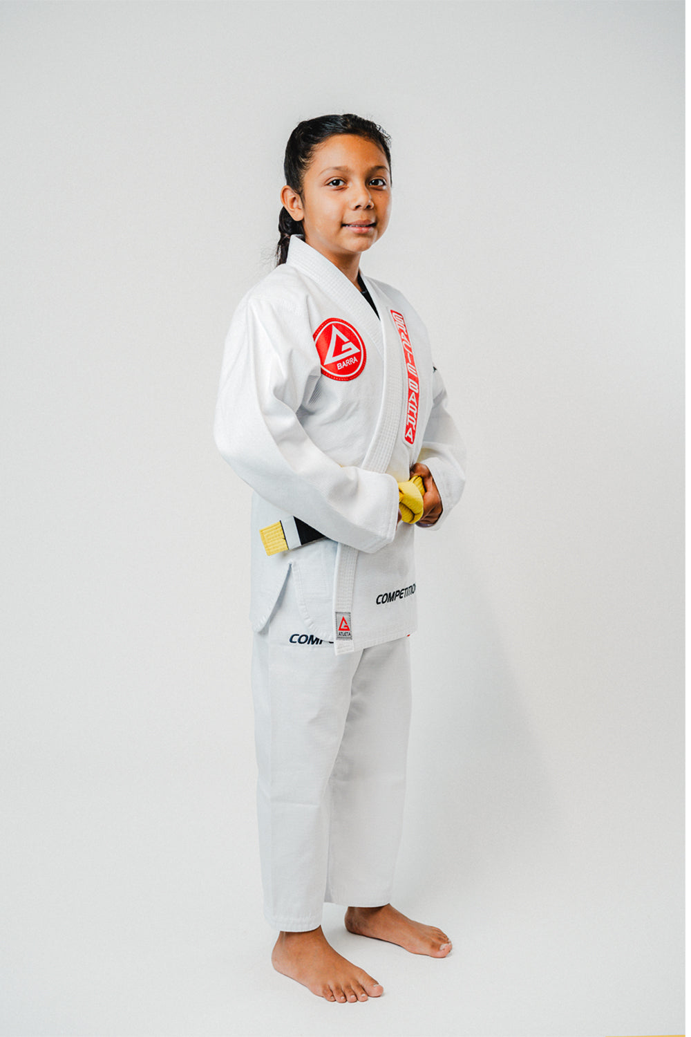 Kimono AtletaGB V4 Infantil - Branco