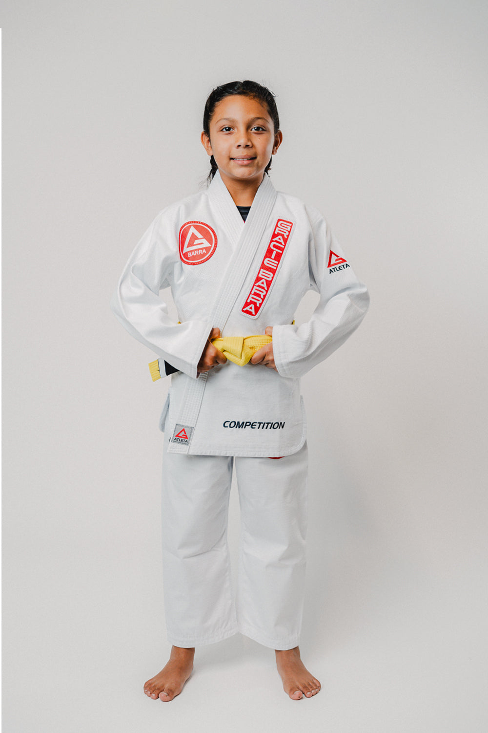 Kimono AtletaGB V4 Infantil - Branco