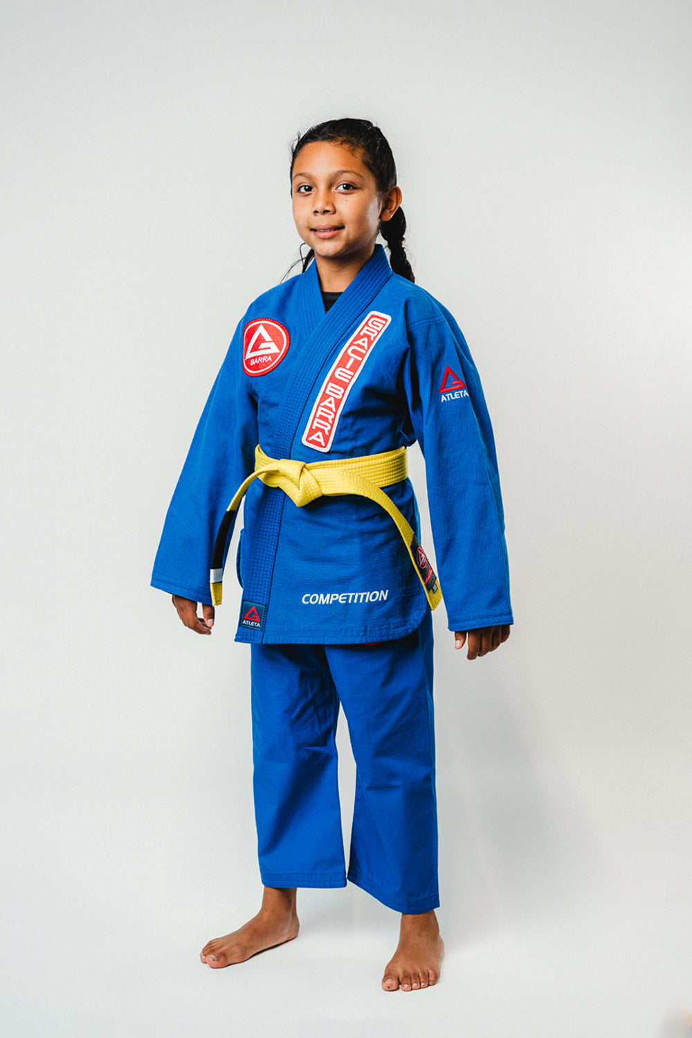 Kimono AtletaGB V4 Infantil - Azul