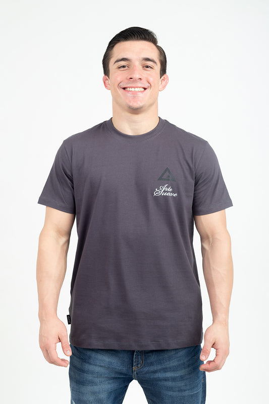 Camiseta Arte Suave V3 - Cinza