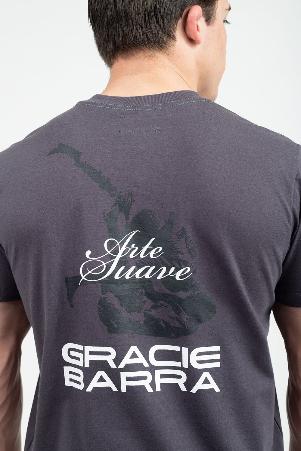 Camiseta Arte Suave V3 - Cinza