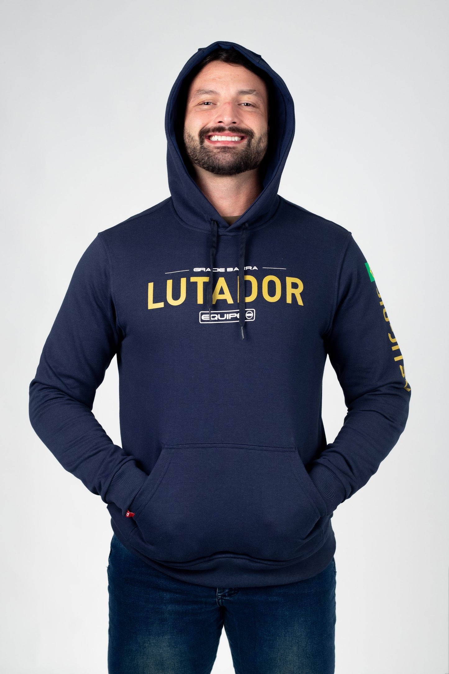 Casaco GB Lutador- Azul Marinho