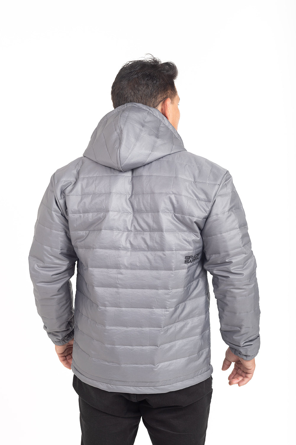 Jaqueta Puffer Tech Flow - Cinza