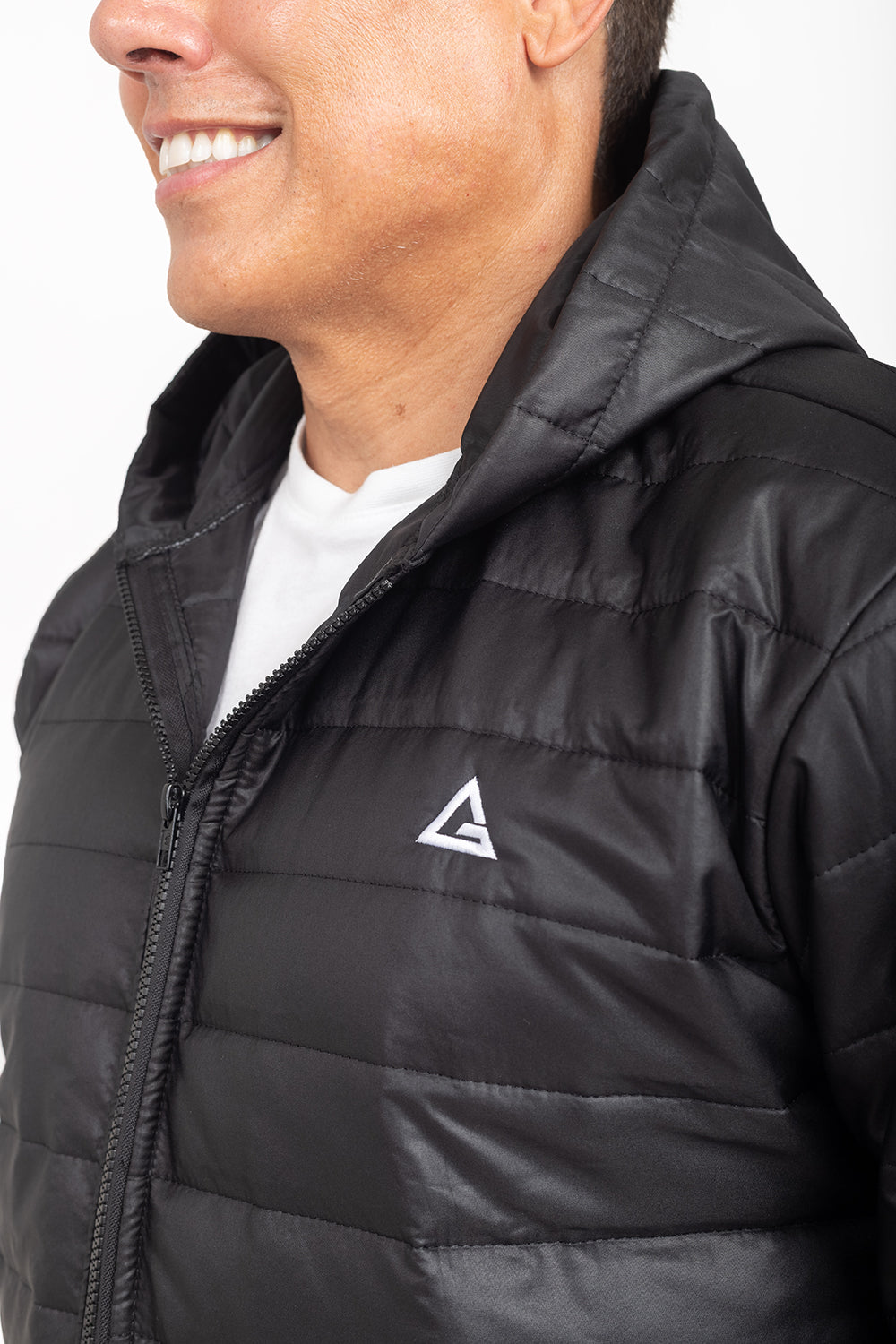 Jaqueta Puffer Tech Flow - Preto
