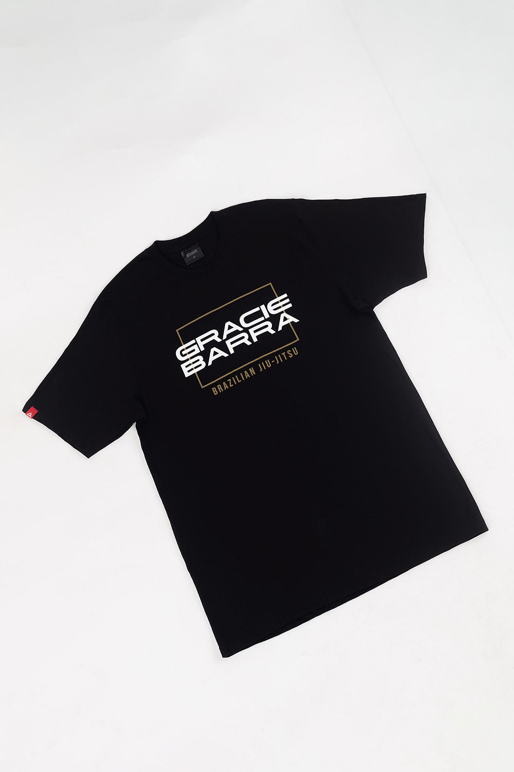 Camiseta Stacked Oversized - Preta