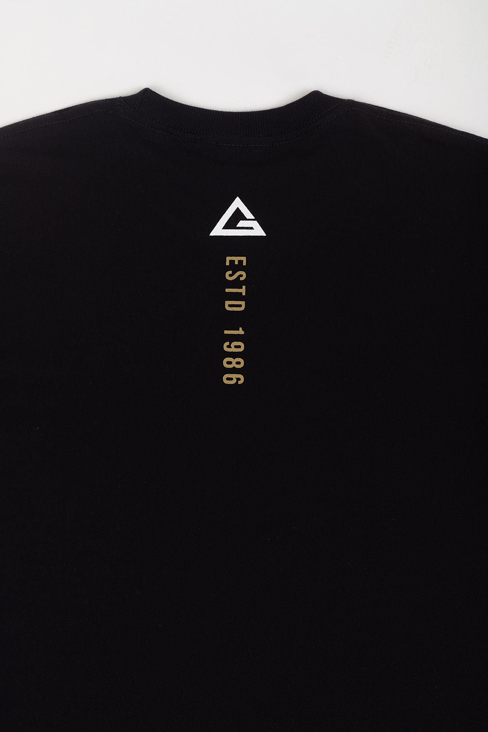 Camiseta Stacked Oversized - Preta