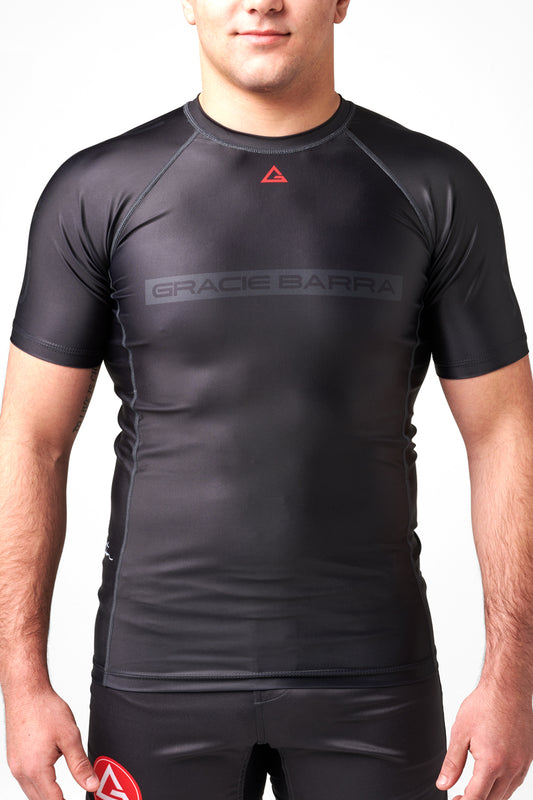 Rashguard Ranqueada M/C Unissex V3- Preta